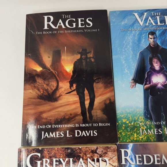 The Book of the Shepherds 4 Book Series by James L Davis - The Rages, Greyland - Picture 3 of 15